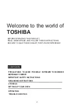 Preview for 3 page of Toshiba MV-AM20T(BK) Instruction Manual