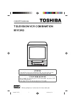 Preview for 1 page of Toshiba MV13N3 Owner'S Manual