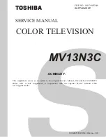 Preview for 65 page of Toshiba MV13N3C Service Manual