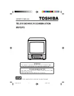 Toshiba MV13P3 Owner'S Manual preview