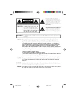 Preview for 2 page of Toshiba MV13P3 Owner'S Manual