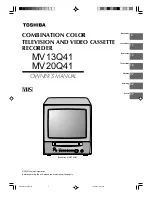 Toshiba MV13Q41 Owner'S Manual preview