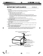 Предварительный просмотр 4 страницы Toshiba MV13Q41 Owner'S Manual