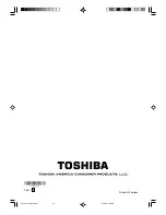 Предварительный просмотр 44 страницы Toshiba MV13Q41 Owner'S Manual