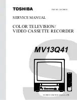 Toshiba MV13Q41 Service Manual preview