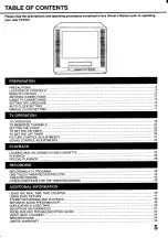 Preview for 7 page of Toshiba MV14FM4 Owner'S Manual