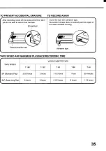 Preview for 37 page of Toshiba MV14FM4 Owner'S Manual