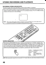 Preview for 50 page of Toshiba MV14FM4 Owner'S Manual