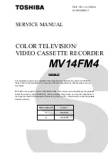 Preview for 76 page of Toshiba MV14FM4 Service Manual