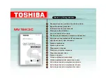 Toshiba MV19K3C Service Manual preview