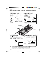 Preview for 46 page of Toshiba MV20P2 Owner'S Manual