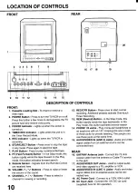 Preview for 12 page of Toshiba MV9DL2 Owner'S Manual