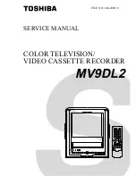 Preview for 1 page of Toshiba MV9DL2 Service Manual