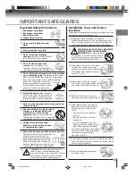 Preview for 3 page of Toshiba MW 26G71 Owner'S Manual