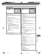 Предварительный просмотр 57 страницы Toshiba MW 27FP1 Owner'S Manual