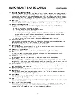 Preview for 5 page of Toshiba MW 27FP1 Service Manual