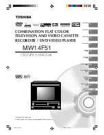 Preview for 1 page of Toshiba MW14F51 Owner'S Manual