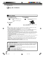 Preview for 46 page of Toshiba MW14F52 Owner'S Manual