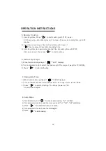 Preview for 20 page of Toshiba MW2-AM20PF Instruction Manual