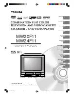 Toshiba MW20F11 Owner'S Manual preview