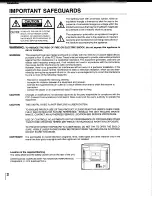 Preview for 2 page of Toshiba MW20FM3 Owner'S Manual