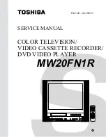 Toshiba MW20FN1 Service Manual предпросмотр