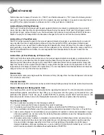 Preview for 67 page of Toshiba MW20FN3 Owner'S Manual