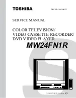 Toshiba MW24FN1/R Service Manual preview