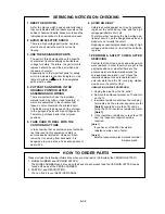 Preview for 3 page of Toshiba MW24FN1/R Service Manual