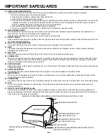 Preview for 5 page of Toshiba MW24FN1/R Service Manual