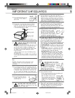 Preview for 4 page of Toshiba MW26H82 Owner'S Manual