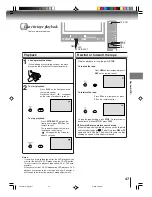 Preview for 47 page of Toshiba MW26H82 Owner'S Manual