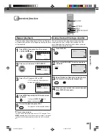 Preview for 49 page of Toshiba MW26H82 Owner'S Manual