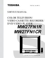 Toshiba MW27FN1/R Service Manual предпросмотр