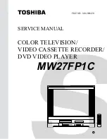 Toshiba MW27FP1C Service Manual preview