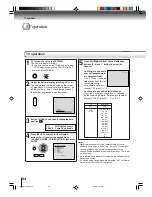 Preview for 24 page of Toshiba MW27H62 Owner'S Manual