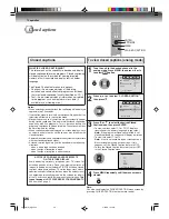 Preview for 26 page of Toshiba MW27H62 Owner'S Manual