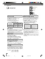 Preview for 42 page of Toshiba MW27H62 Owner'S Manual