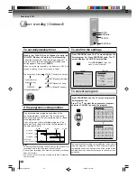 Preview for 48 page of Toshiba MW27H62 Owner'S Manual