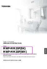 Preview for 37 page of Toshiba MWP-MM20P(BK) Instruction Manual