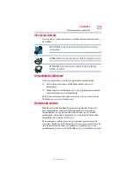 Предварительный просмотр 25 страницы Toshiba NB 105 (Spanish) Manual Del Usuario