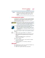 Предварительный просмотр 67 страницы Toshiba NB 105 (Spanish) Manual Del Usuario