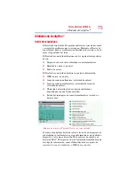 Предварительный просмотр 75 страницы Toshiba NB 105 (Spanish) Manual Del Usuario