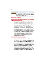 Preview for 2 page of Toshiba NB200 Series (Spanish) Manual Del Usuario