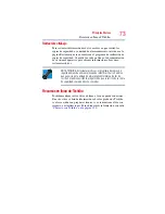 Preview for 73 page of Toshiba NB200 Series (Spanish) Manual Del Usuario