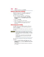 Preview for 104 page of Toshiba NB200 Series (Spanish) Manual Del Usuario