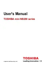 Preview for 1 page of Toshiba NB205-N311 User Manual