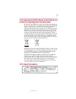 Preview for 7 page of Toshiba NB300 series User Manual