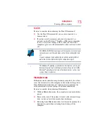 Preview for 73 page of Toshiba NB300 series User Manual