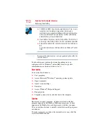 Preview for 112 page of Toshiba NB300 series User Manual